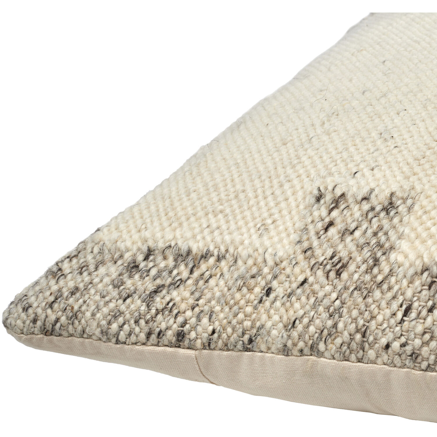 Deccan Traps 22 X 22 inch Ivory Accent Pillow