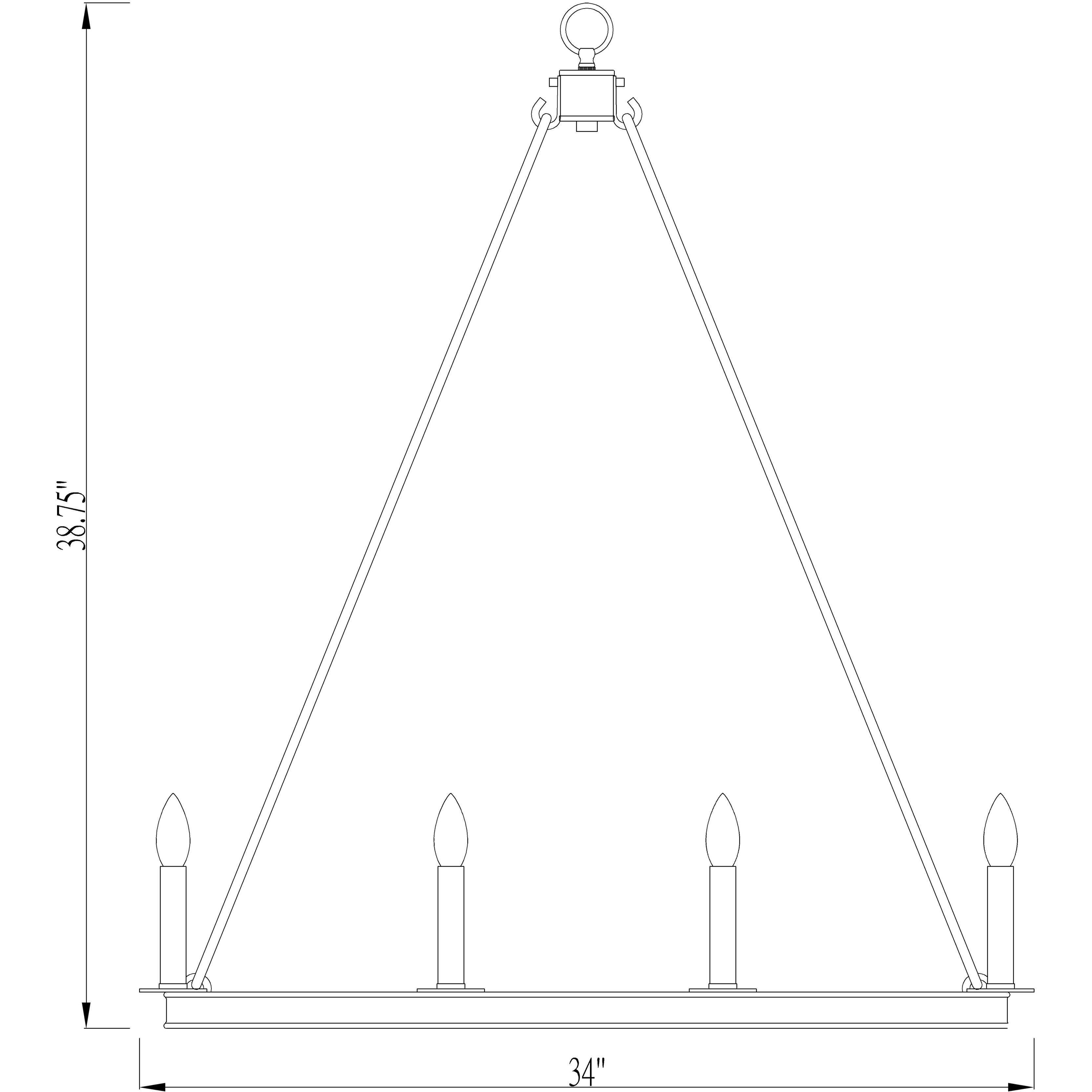 Barclay 12 Light 34 inch Olde Brass Chandelier Ceiling Light
