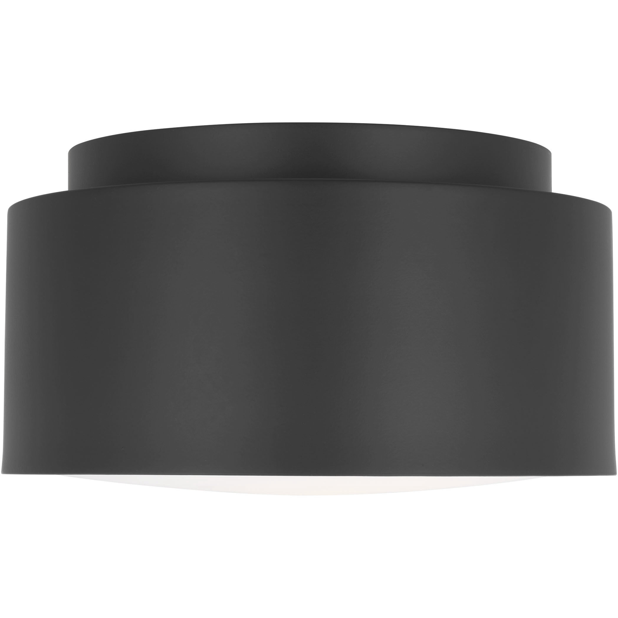 Drew & Jonathan Dartmore 1 Light 10 inch Midnight Black Flush Mount Ceiling Light, Small