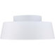 Adira LED 13.75 inch White Flush Mount Ceiling Light