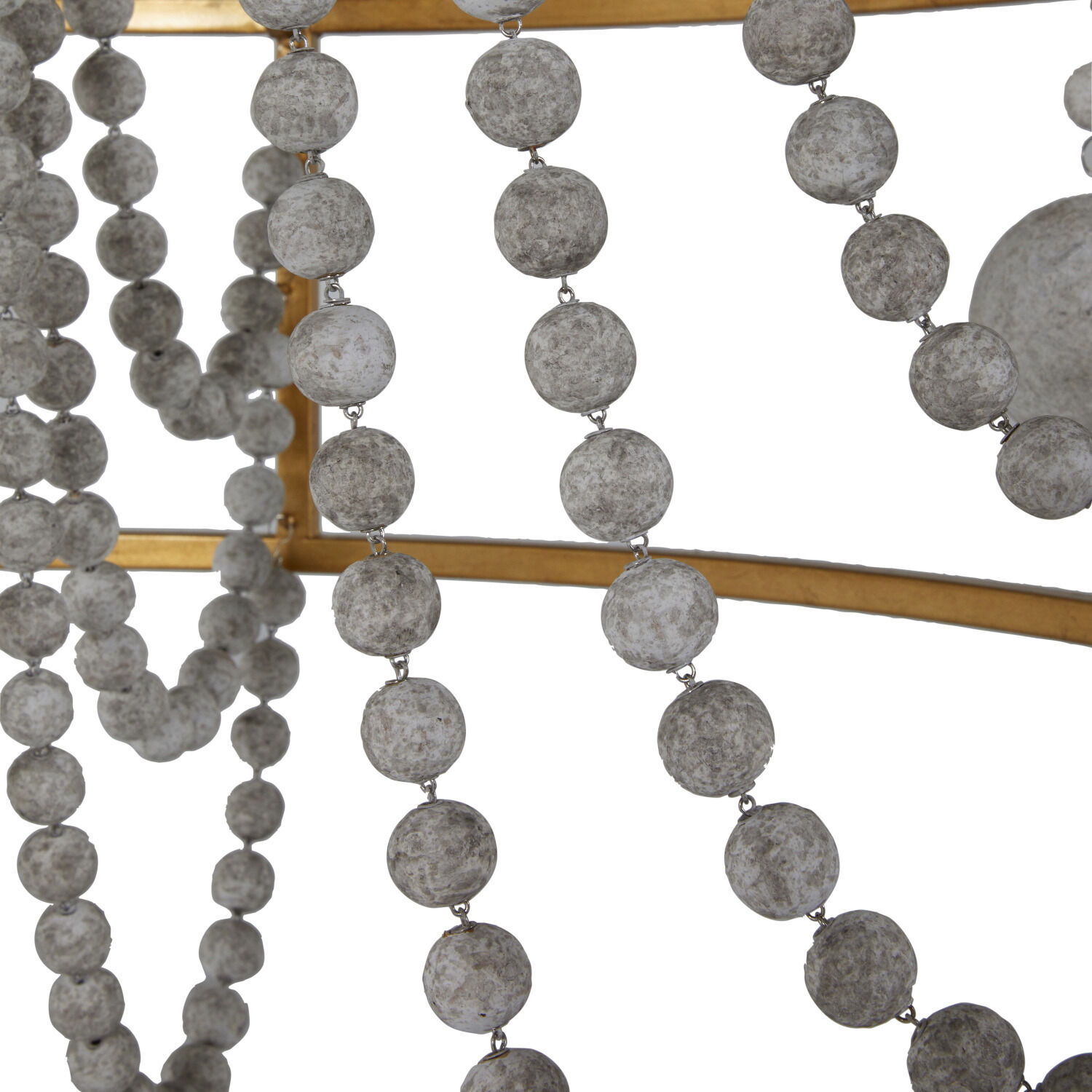 Neville 8 Light 34.75 inch Vintage Gold / Distressed Ivory Chandelier Ceiling Light