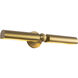 Alora Mood Cole 120.00 watt 23 inch Brushed Gold Wall/Picture Light Wall Light