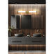 Solange LED 32.5 inch Modern Gold Bath Vanity Wall Light