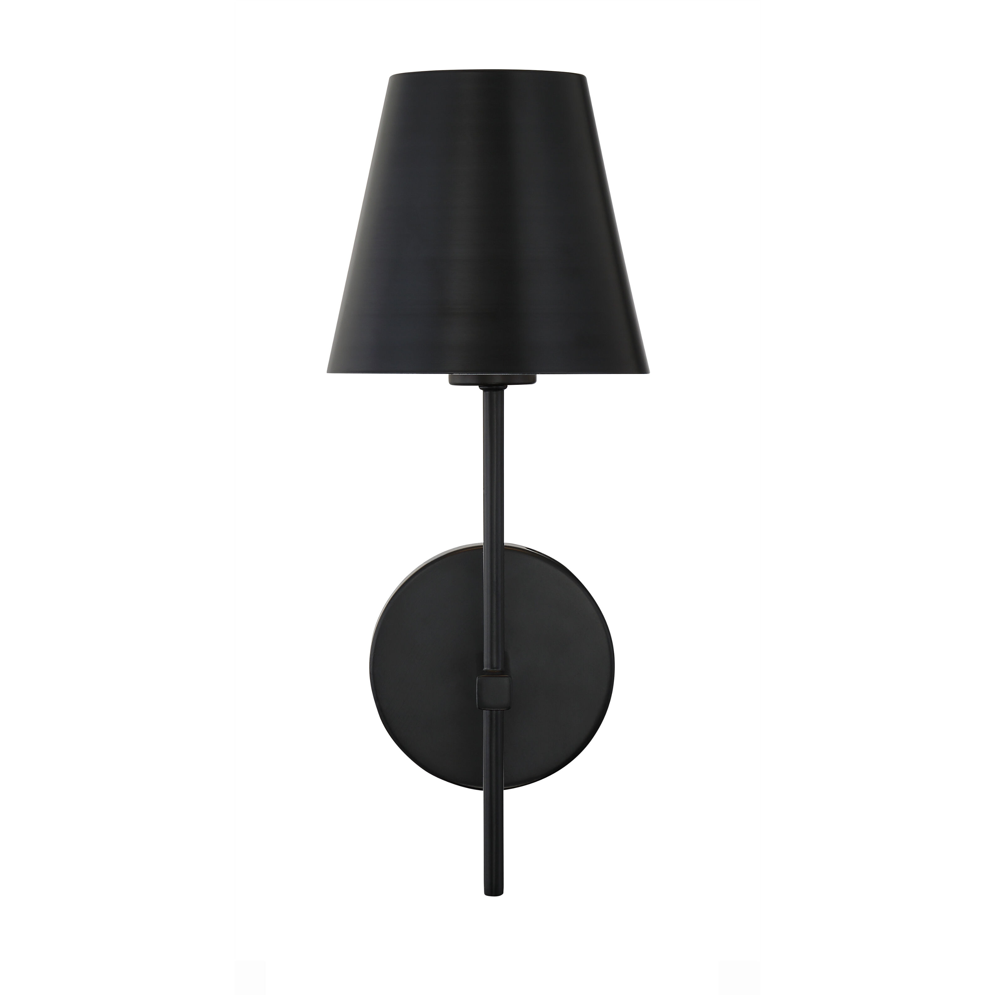 Xavier Bath Sconce Wall Light in Matte Black