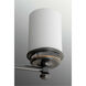 Glide 3 Light 24 inch Rubbed Bronze Bath Vanity Wall Light, Design Series