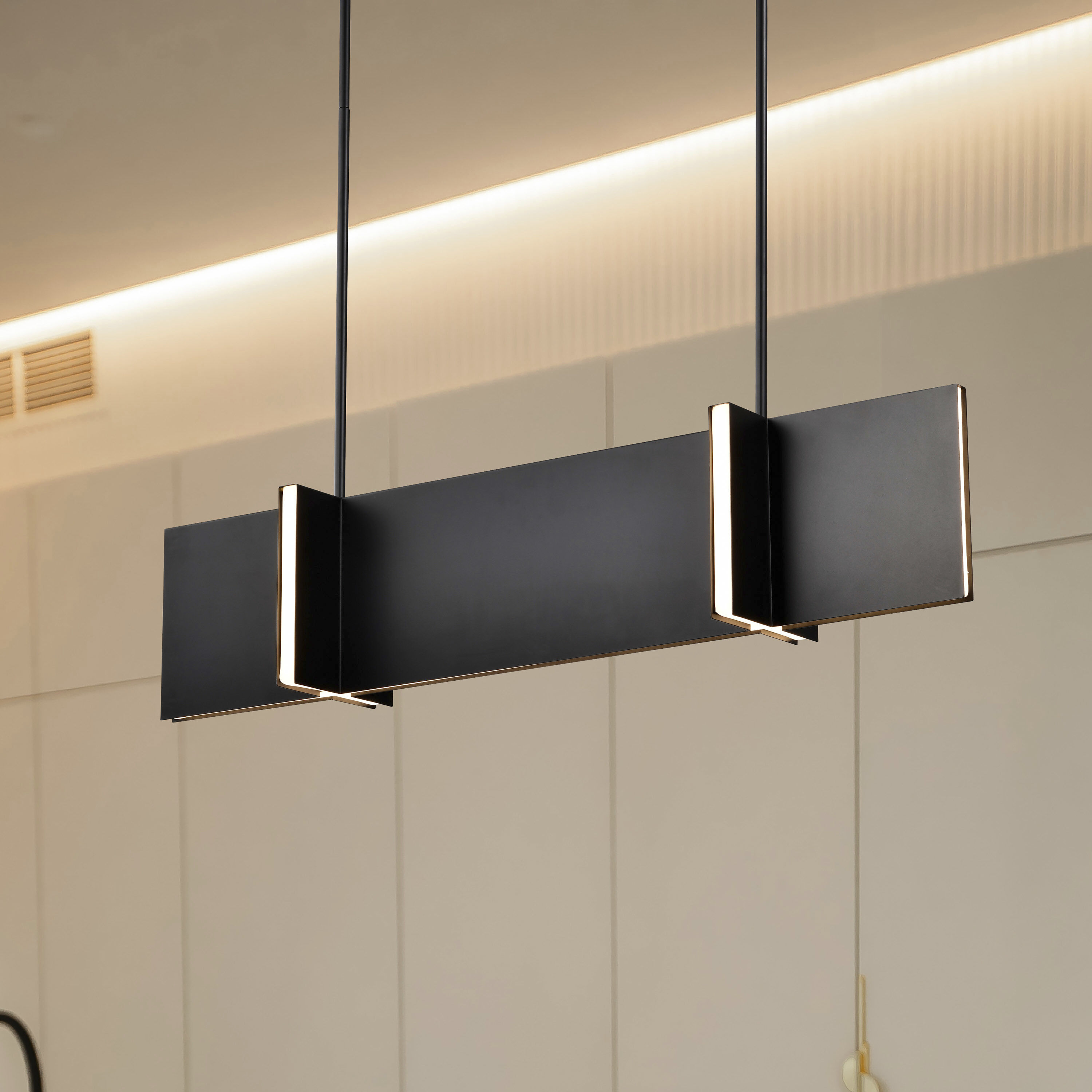 Blaine LED 7.88 inch Matte Black Pendant Ceiling Light
