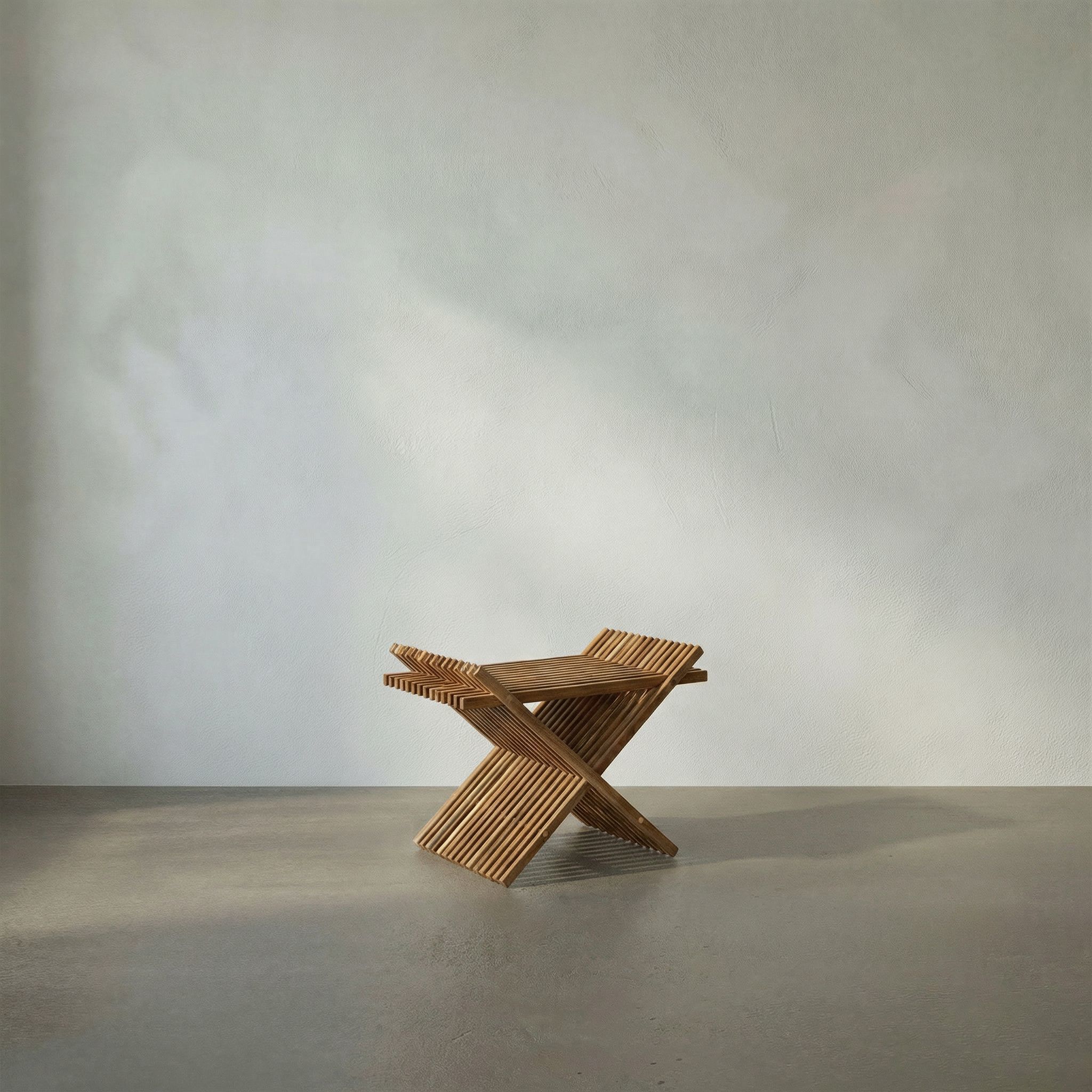 Dede 18.5 inch Clear Coat Semi-Gloss Stool