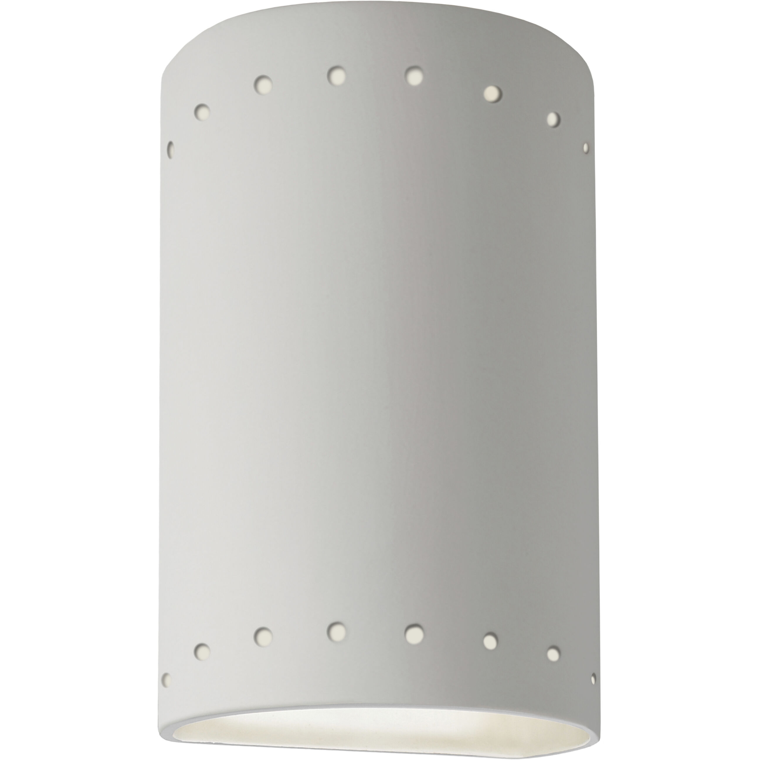 Ambiance Cylinder LED 5.75 inch Bisque ADA Wall Sconce Wall Light, Small