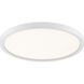 Outskirts LED 15 inch Fresco Flush Mount Ceiling Light in Italian Fresco
