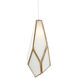 Glace 15 Light 48 inch Silver Multi-Drop Pendant Ceiling Light