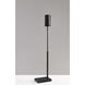 Colby 16 inch 9.00 watt Black Painted Metal Desk Lamp Portable Light, with USB Port