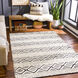 Santa Barbara 108 X 72 inch Cream Rug in 6 X 9, Rectangle