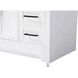 Remington 36 X 35 inch White Bathroom Vanity Cabinet