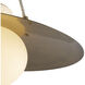 Waverly 1 Light 22 inch Vintage Brass Pendant Ceiling Light