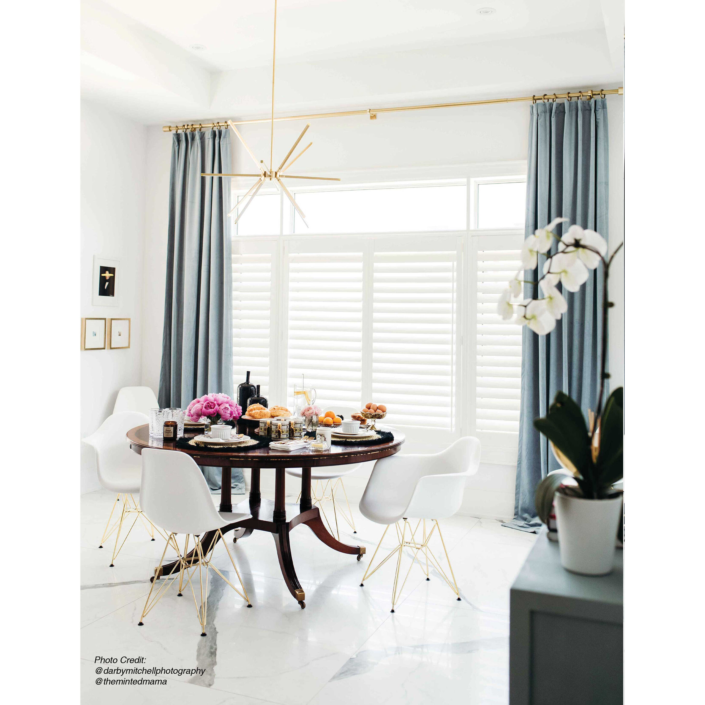 Array LED 31.5 inch Aged Brass Chandelier Ceiling Light