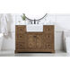Franklin 48 X 22 X 35 inch Driftwood Bathroom Vanity Cabinet