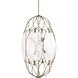 Valencia 6 Light 19 inch Soft Gold Pendant Ceiling Light