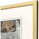 Textural Echo Multi and Black and Brown and Green Framed Art