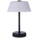 Rechargable Portable 12.5 inch 5 watt Midnight Table Lamp Portable Light, USB Port