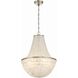 Brielle 6 Light 18 inch Antique Silver Chandelier Ceiling Light