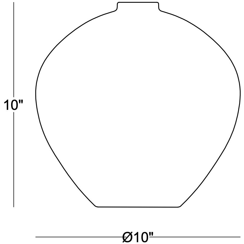 Carrie 10 inch Vase