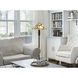 3101 Tiffany 60 inch 60.00 watt Dark Bronze and Wood Floor Lamp Portable Light