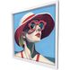 Paragon Red and Blue and Multi and Pink Framed Art