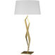 Facet 33.7 inch 100 watt Modern Brass Table Lamp Portable Light in Natural Anna