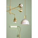 Modena 1 Light 13 inch Aged Brass Pendant Ceiling Light