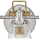 Easton 3 Light 24 inch Polished Nickel Bath Light Wall Light