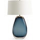 Marina 25 inch 150.00 watt Blue Table Lamp Portable Light