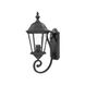 Telfair 1 Light 22 inch Matte Black Exterior Wall Mount