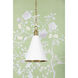Fenimore 1 Light 12.5 inch Aged Brass and Soft White Pendant Ceiling Light