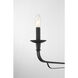 Velena 2 Light 7.5 inch Dark Matte Black Chandelier Ceiling Light