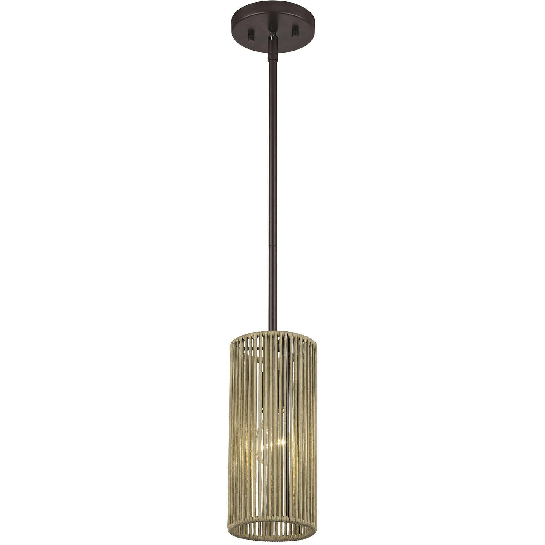 Acordia 1 Light 5.13 inch English Bronze Mini Pendant Ceiling Light