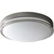 Oracle 4 Light 24 inch Satin Nickel Flush Mount Ceiling Light