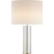 AERIN Lineham 29.5 inch 60.00 watt Crystal and Polished Nickel Table Lamp Portable Light