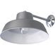 Madison 1 Light 8 inch Grey Barn Light