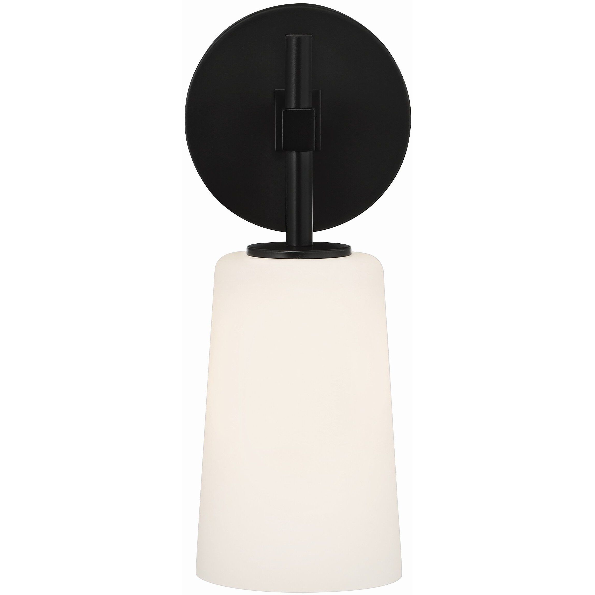 Colton Bath Sconce Wall Light in Black