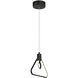 Edison's Outline LED 11.25 inch Coal Pendant Ceiling Light