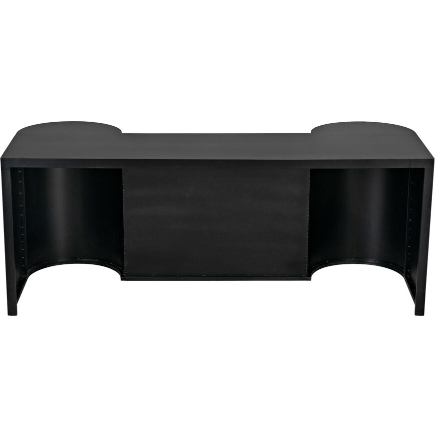 Concierge 76 X 29 inch Matte Black Desk