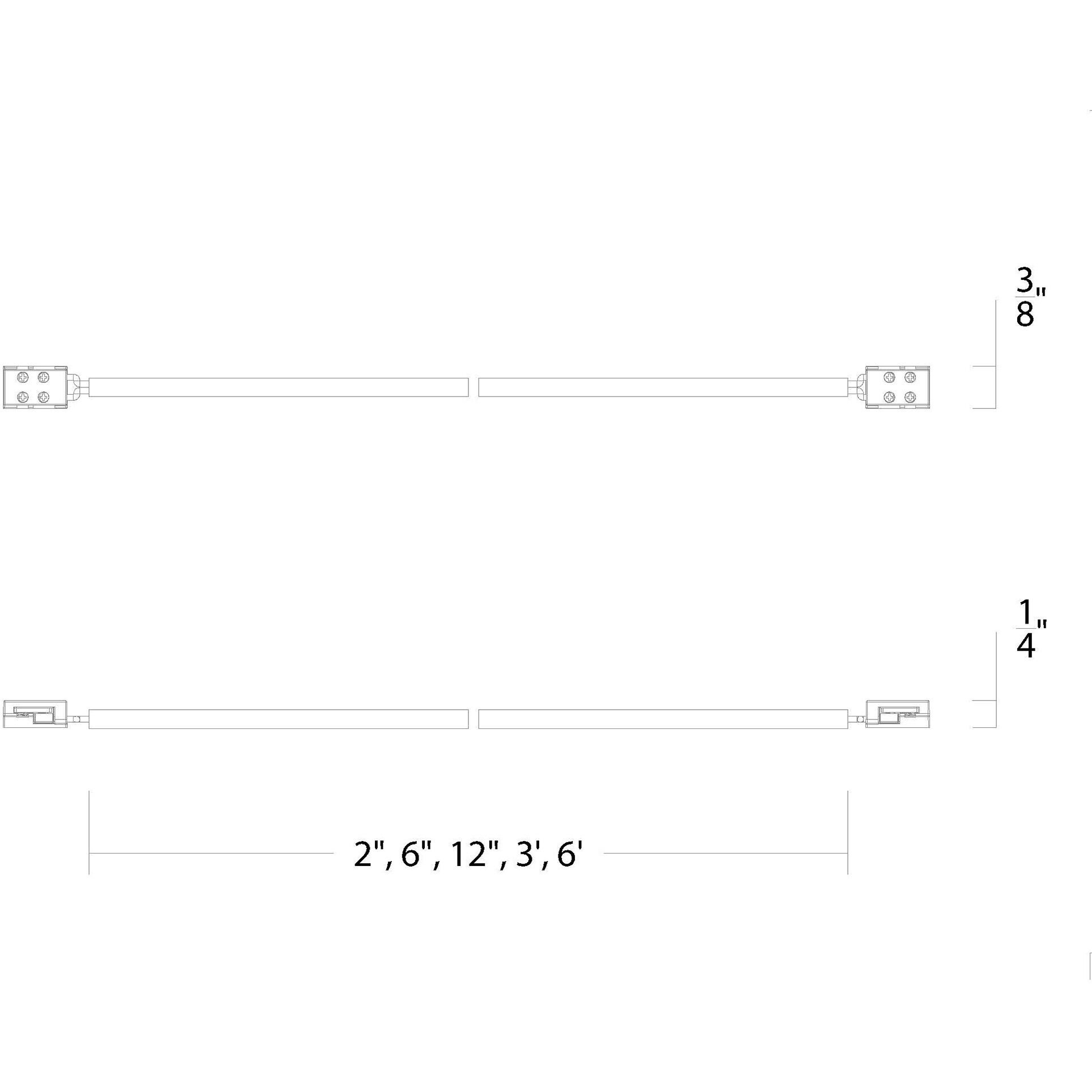 Basics & Gemini 24 8 inch White LED Tape Lighting, WAC Lighting