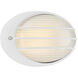Cabo LED 5 inch White Outdoor Bulkhead