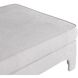 Ava 18 inch Stone Ottoman