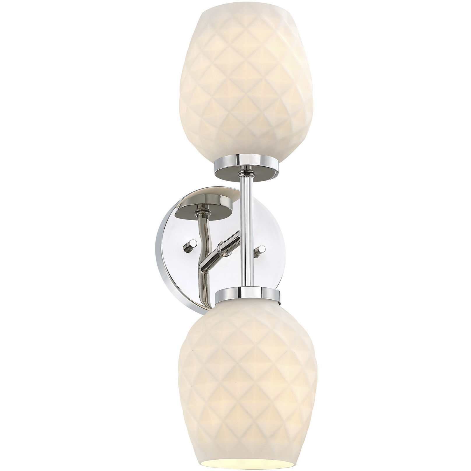 Dita Wall Sconce Wall Light in Polished Nickel