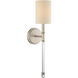 Fremont 1 Light 5 inch Satin Nickel Wall Sconce Wall Light, Essentials