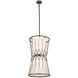 Joliet 6 Light 16 inch Rumba Pendant Ceiling Light