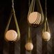 Ova 6 Light 38.5 inch Antique Brass Multi-Drop Chandelier Ceiling Light