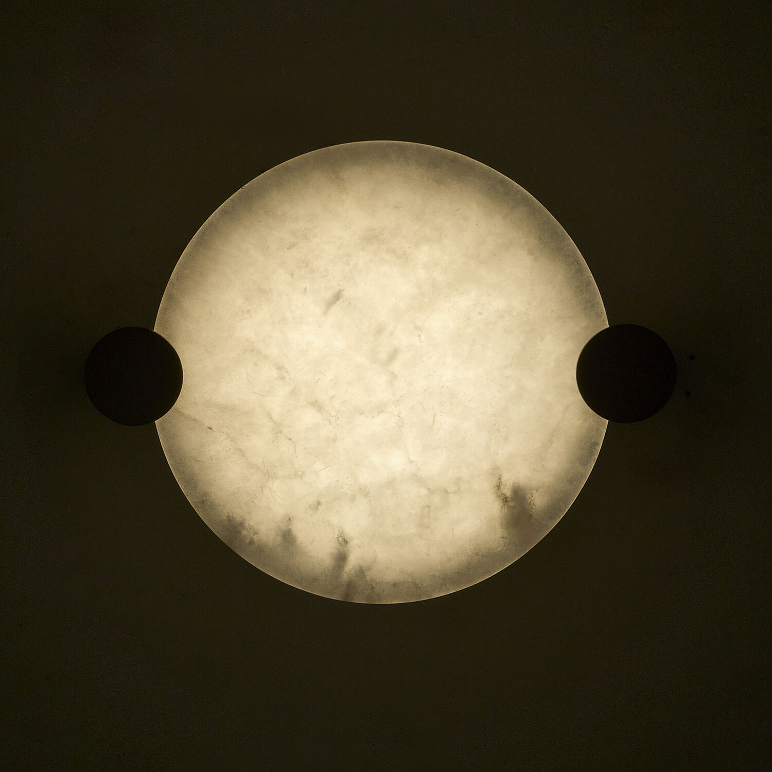 Lumba LED 14 inch Winter Brass Flush Mount Ceiling Light