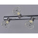 Bejewel LED LED 34 inch Polished Nickel and Satin Nickel Vanity Light Wall Light
